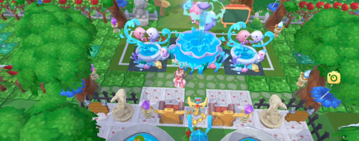 摩尔庄园花上面粉色海豚怎么装修3