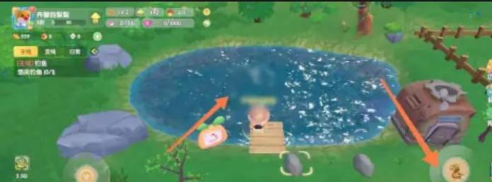 摩尔庄园湖中剑怎么钓鱼_摩尔庄园湖边