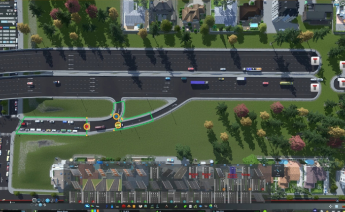 都市天际线道路怎么规划不堵车1