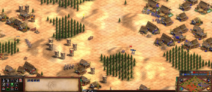 帝国时代2怎么排兵布阵2