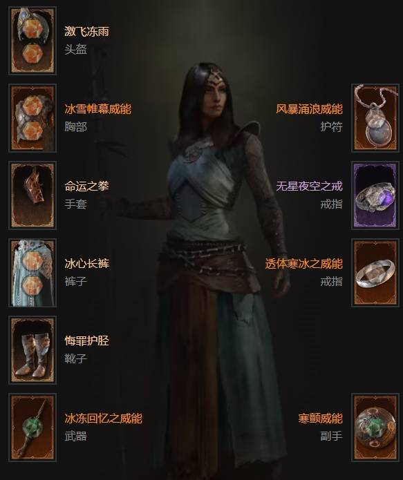 暗黑4S11冰法BD推荐1