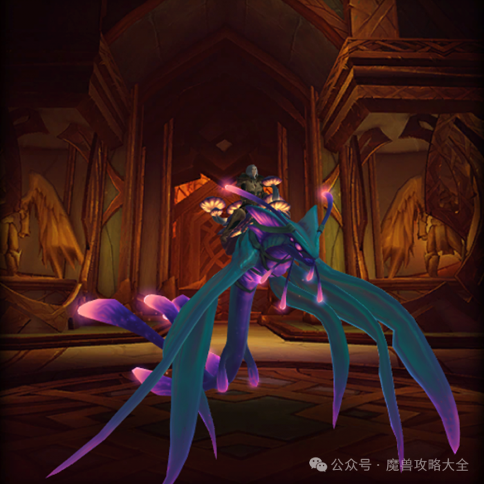 魔兽世界天蓝孢子滑翔者_魔兽世界孢子村亮顶蘑菇