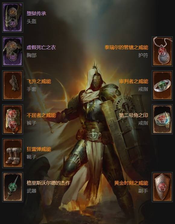 暗黑4S11圣骑士审判终局冲层BD推荐1