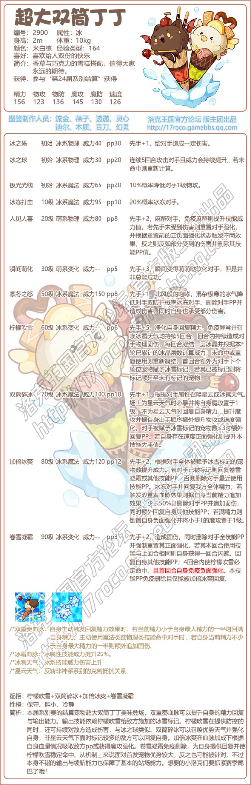 洛克王国超大双筒丁丁性格_洛克王国双攻大队