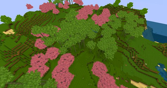 迷你世界竹林地形码20263