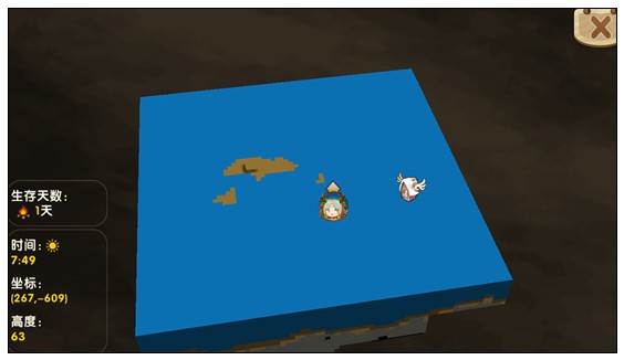 迷你世界海洋荒岛地形码20261