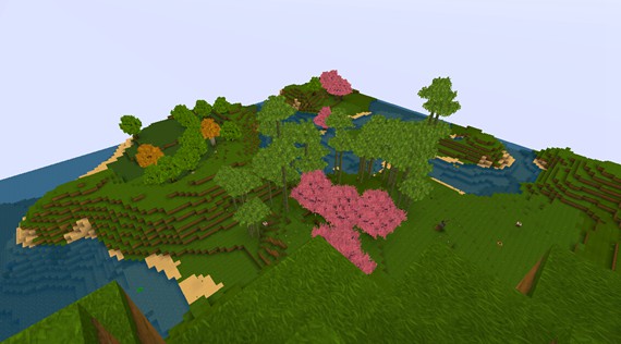 迷你世界盆地地形码20262