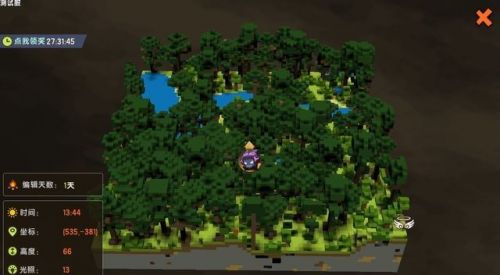 迷你世界雨林神庙地形码20262
