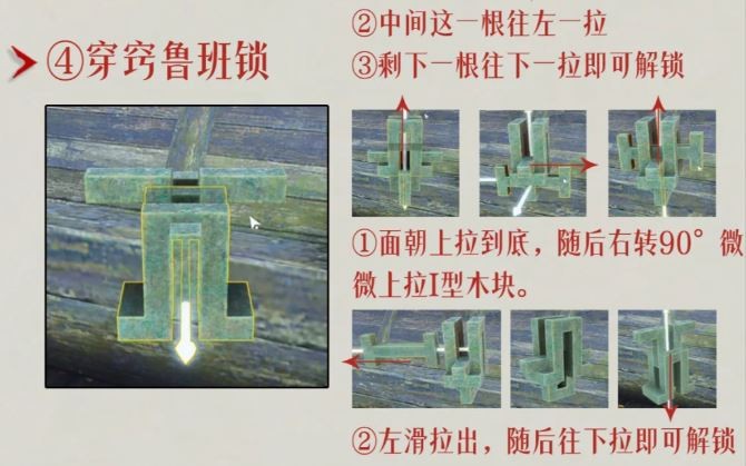 燕云十六声穿窍鲁班锁解法攻略1