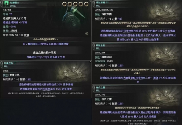 流放之路2尸术矢炸咒巫妖BD推荐12