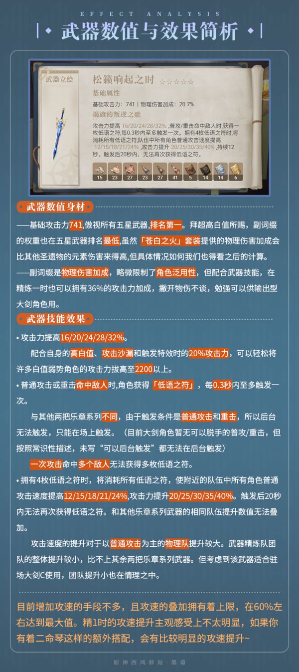 原神松籁响起之时强度_原神松籁响起之时背景故事