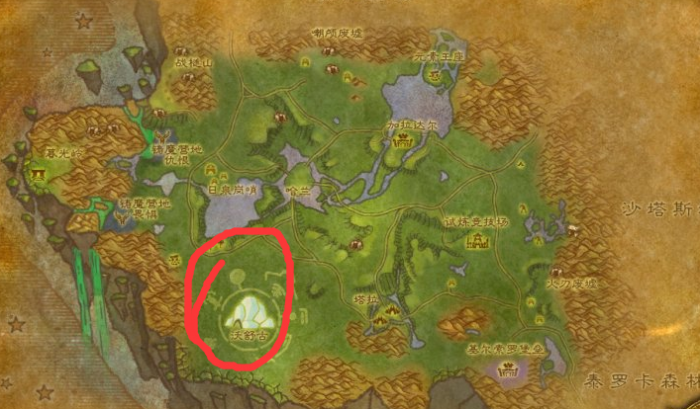 魔兽世界灵魂平原在哪1