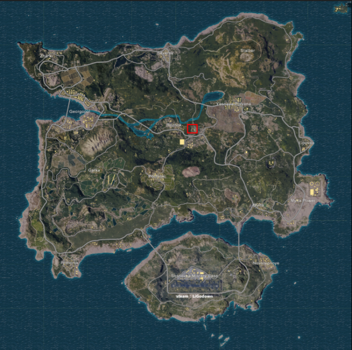 《绝地求生》打靶位汇总17