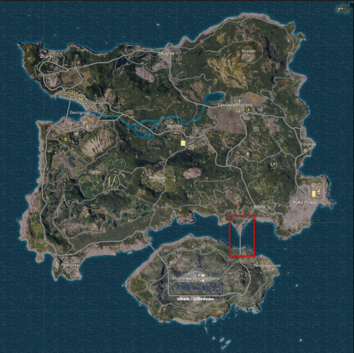 《绝地求生》打靶位汇总31