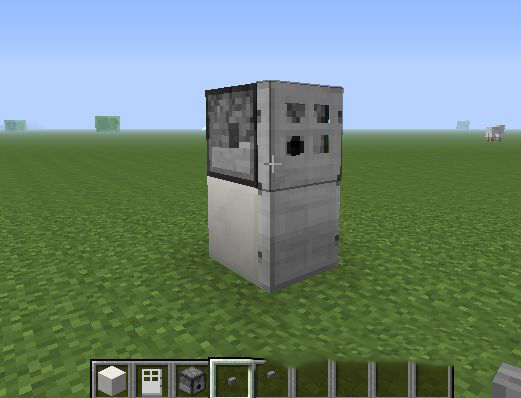 《我的世界》冰箱制作解析1