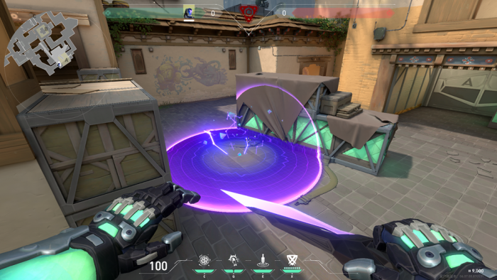 无畏契约KayO道具投掷技巧分享9