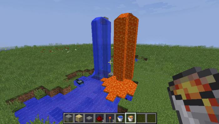 《我的世界》高空流水岩浆制作详解2