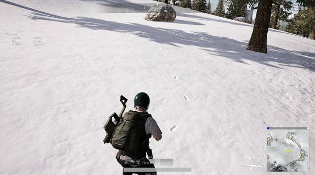 《绝地求生》雪地地图的常见错误2