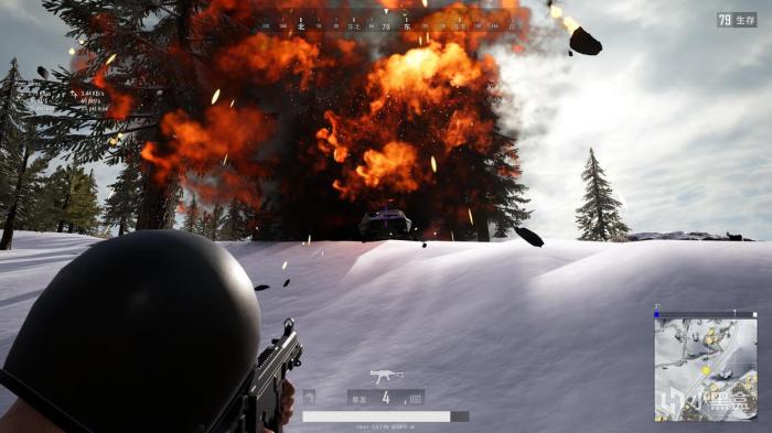 《绝地求生》雪地地图的常见错误4