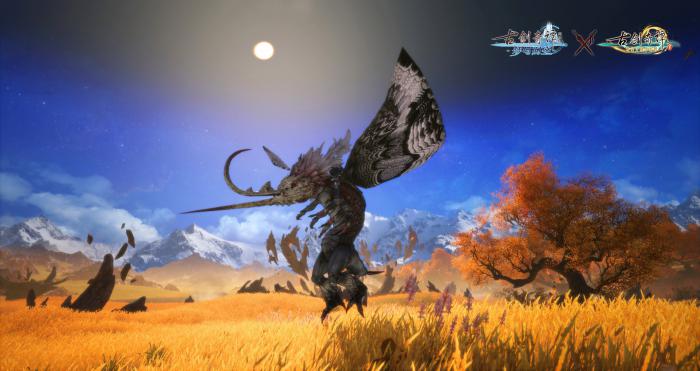 《古剑奇谭OL》光明野苍翎魔羽BOSS技能介绍1