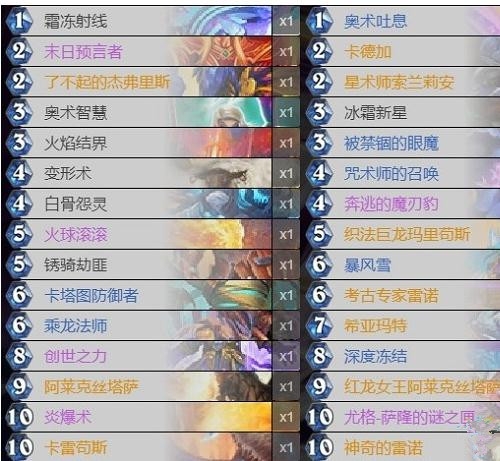 《炉石传说》外域的灰烬Animist宇宙法卡组推荐2