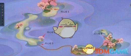 《逆水寒》恋之风景支线同心结位置预览1