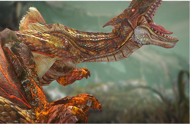 《怪物猎人OL》炎轰龙图鉴介绍1