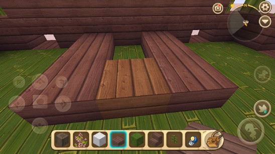 《迷你世界》竹楼建造教程48