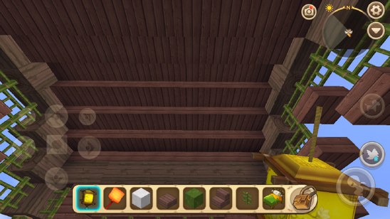 《迷你世界》竹楼建造教程50