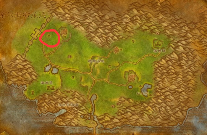 魔兽世界西部禁锢法阵在哪1