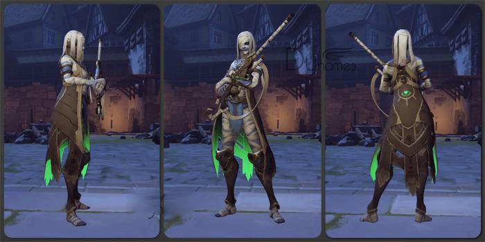 《守望先锋》法老王安娜皮肤介绍1