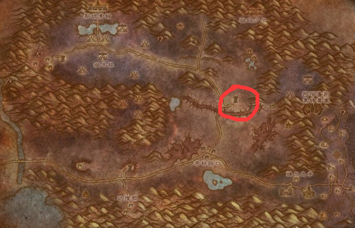 魔兽世界东墙哨塔在哪1