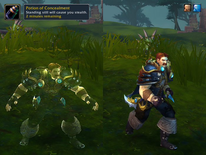 《魔兽世界》炼金药水效果演示2