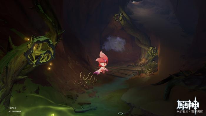 原神荼泥深渊上方蔓生灵心壁画解密攻略3