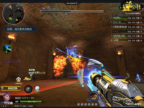 《逆战》法老的宝藏通关攻略1