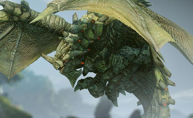 怪物猎人OL黑铠龙图鉴_怪物猎人4g 黑铠龙