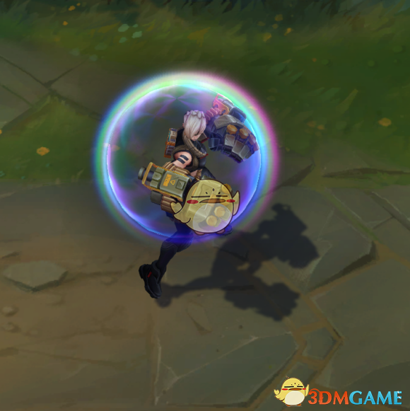 《LOL》蔚灵能特工皮肤鉴赏10