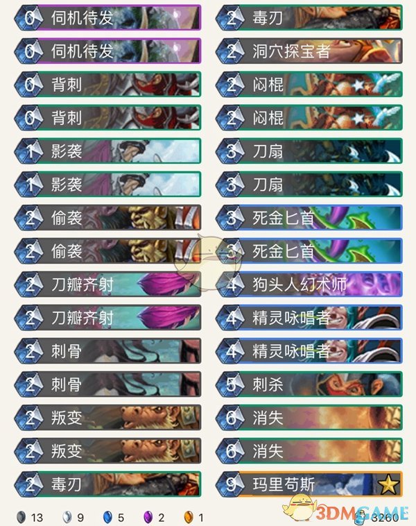 《炉石传说》砰砰计划蓝龙贼OTK卡组搭配1