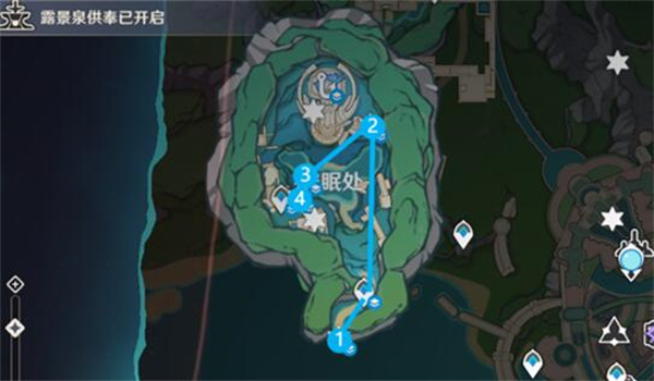 原神安眠处水神瞳收集路线_安眠之地在哪