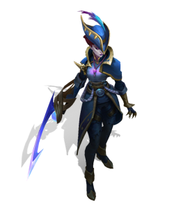 《LOL》黑暗之潮戴安娜皮肤预览2