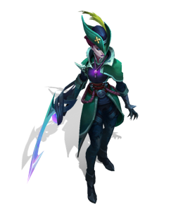 《LOL》黑暗之潮戴安娜皮肤预览3