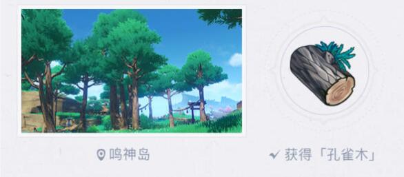 原神稻妻柳杉分布位置介绍1