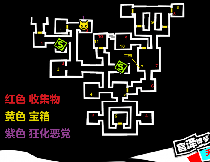 女神异闻录夜幕魅影天守阁顶层探索攻略5