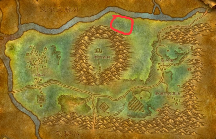 魔兽世界暗色河滩在哪1