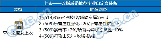 DNF奶职业自定义上衣属性选择3