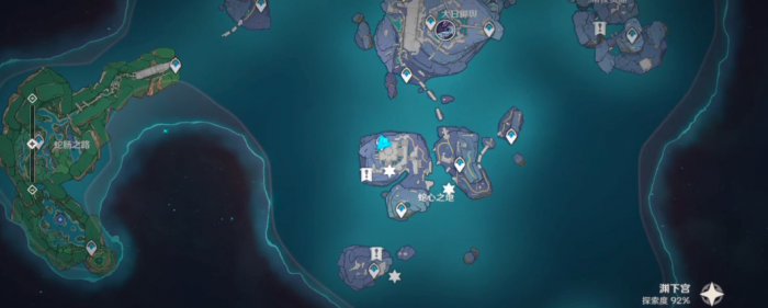 原神蛇心之地底下怎么开1