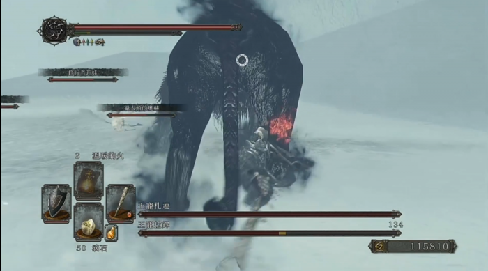 黑暗之魂2王宠札连和王宠拉铎怎么打1