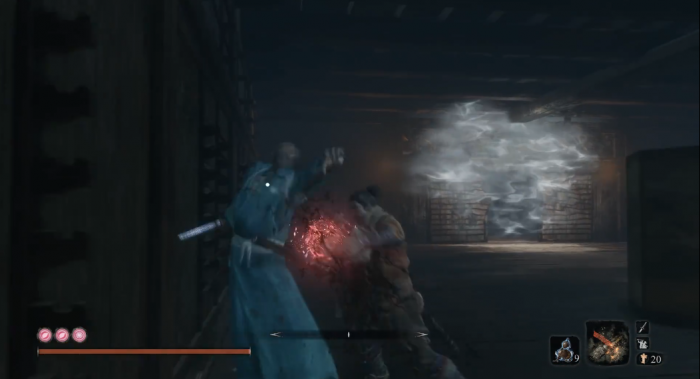 只狼影逝二度佐濑甚助怎么打1