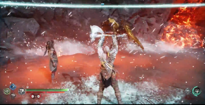 战神5女武神葛娜怎么打2