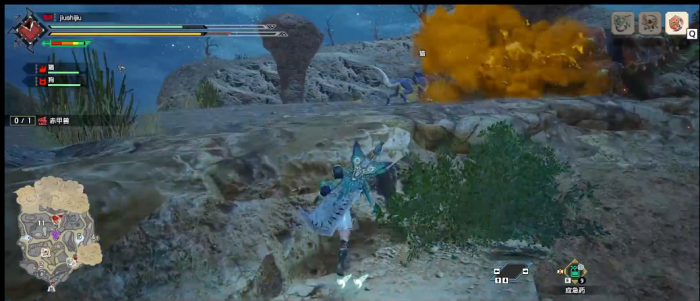 怪物猎人崛起赤甲兽怎么打3